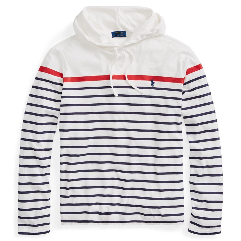 Men's New Polo Ralph Lauren Hooded T-Shirt Top